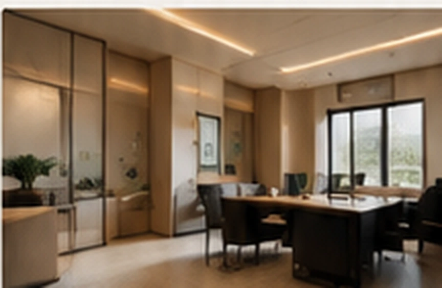 Premium office interior visual