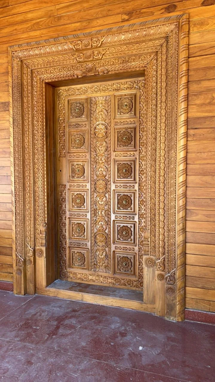 Carved Main Door