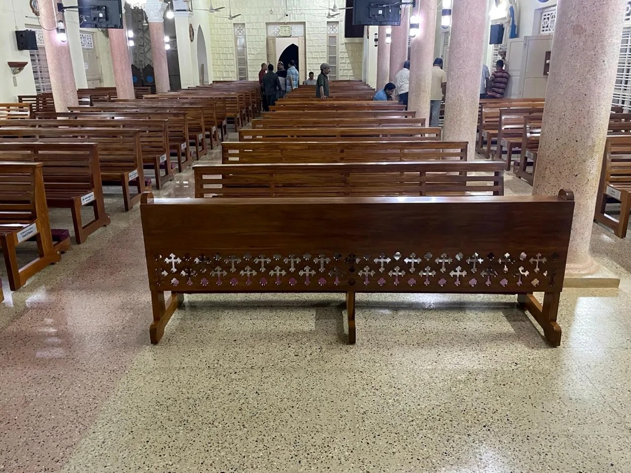 Church Bench Detail